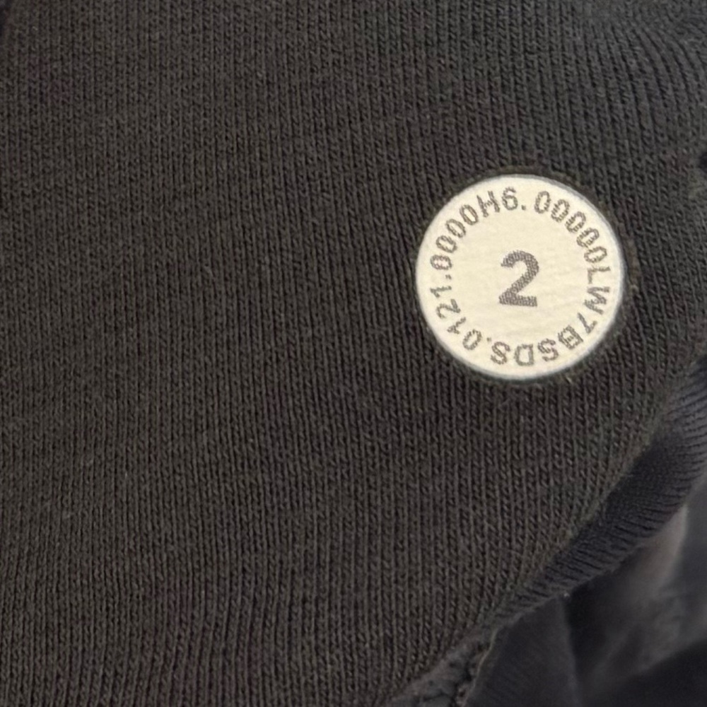 Lululemon Align Shorts 8" Size 2 In Diamond Dye Asphalt Grey True Navy - Picture 5 of 5